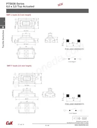 PTS636 SK25F SMTR LFS Datasheet Pagina 4