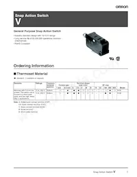 V-15G-6A5-K Datasheet Cover