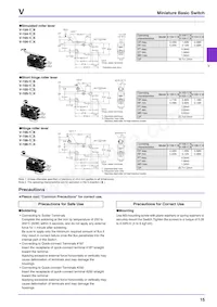 V-161-C5R Datasheet Page 15