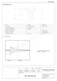 ZS1052 AC(H) Datasheet Page 2