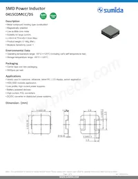 0415CDMCCDS-R68MC Datasheet Copertura