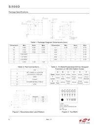 500DLAA125M000ACF數據表 頁面 4