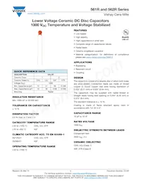 562RCK102EH103MA65 Datenblatt Cover