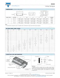 893D686X9020E2TE3 Datasheet Pagina 2