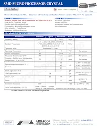 ABLS7M2-24.576MHZ-D2Y-T Datasheet Copertura