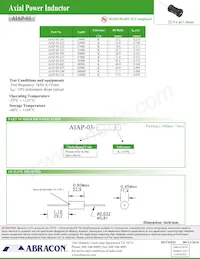 AIAP-03-332K Datasheet Pagina 2