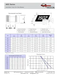 ASC0603-100RF1 Datenblatt Seite 2