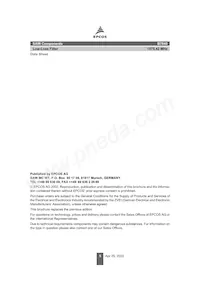 B39162B7840C710S9 Datasheet Pagina 5