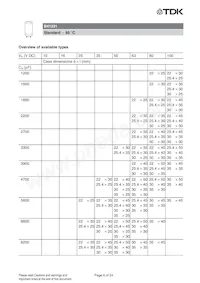 B41231A8129M007 Datasheet Pagina 6