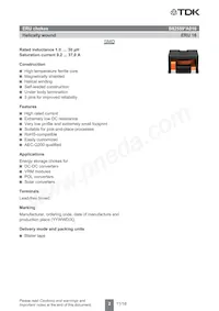 B82559A5472A016 Datasheet Pagina 2