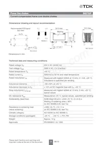 B82732F2132B001 Datasheet Page 3