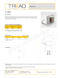 C-85X Datasheet Cover