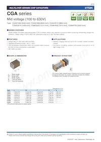 CGA9L2X7R2A684K160KA Datasheet Page 3