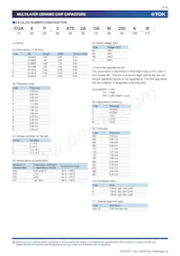 CGA9L2X7R2A684K160KA Datasheet Pagina 4