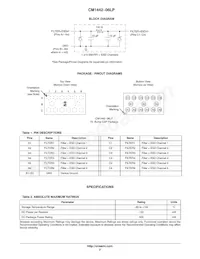 CM1442-06LP Datasheet Page 2