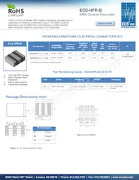 ECS-HFR-50.00-B-TR Datenblatt Cover