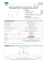 F1778510M3I0W0 Datenblatt Cover