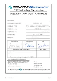 FL2000059 Datasheet Cover