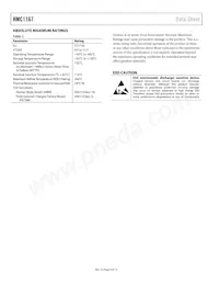 HMC1167LP5ETR數據表 頁面 4