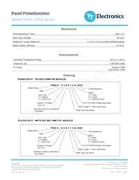 P260D-S22AF3CB10K Datasheet Pagina 2