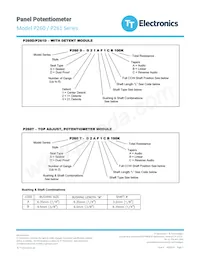 P260D-S22AF3CB10K Datasheet Pagina 3