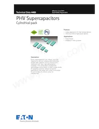 PHV-5R4V505-R Datasheet Cover