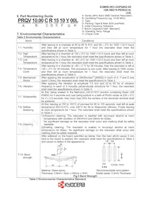 PRQV10.00CR1510Y00L Datasheet Pagina 4