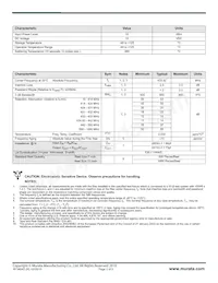 RF3404D數據表 頁面 2