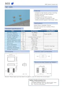 SC16S-12.5PF20PPM Datasheet Copertura