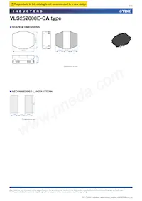 VLS252008ET-3R3M-CA數據表 頁面 5