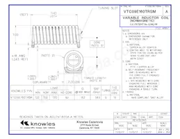 VTC09E160TRSM Datenblatt Cover