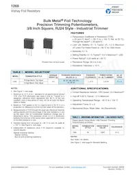 Y40705K00000K0L Datasheet Copertura