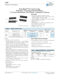 Y805510K0000K0L Datasheet Cover