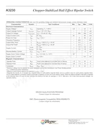 A3230LLHLT-T Datasheet Page 4