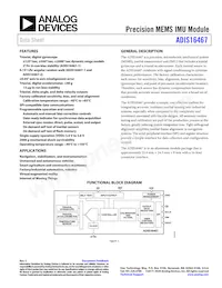 ADIS16467-3BMLZ Datenblatt Cover