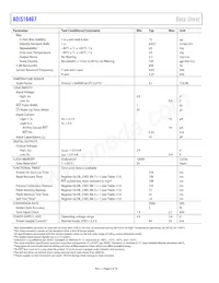 ADIS16467-3BMLZ Datasheet Pagina 4