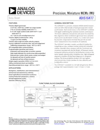 ADIS16477-1BMLZ Datenblatt Cover