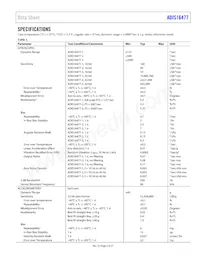 ADIS16477-1BMLZ Datasheet Page 3