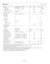 ADIS16477-1BMLZ Datasheet Pagina 4