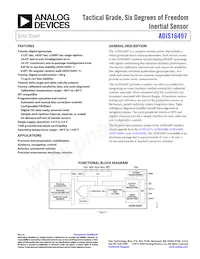 ADIS16497-1BMLZ Datenblatt Cover