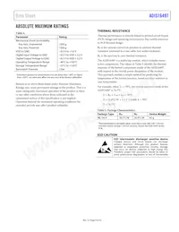 ADIS16497-1BMLZ Datasheet Pagina 9