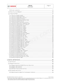 BMI160 Datasheet Pagina 5