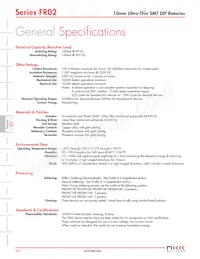 FR02FC16P Datasheet Cover