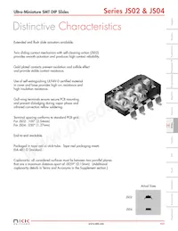 JS0404FP4 Datasheet Pagina 2