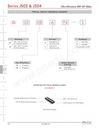 JS0404FP4 Datasheet Pagina 3