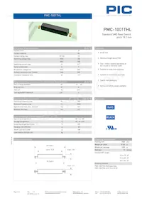 PMC-1001THL1520 Datenblatt Cover