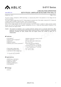 S-5717ANDL8-I4T1U Datasheet Copertura