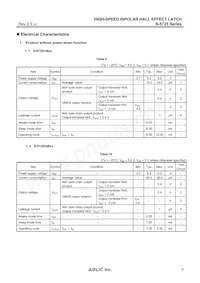 S-5725ECBH0-M3T1U Datasheet Pagina 9