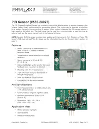 555-28027 Datasheet Cover