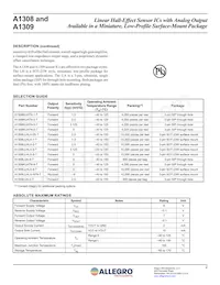 A1309LUA-9-T Datasheet Page 2